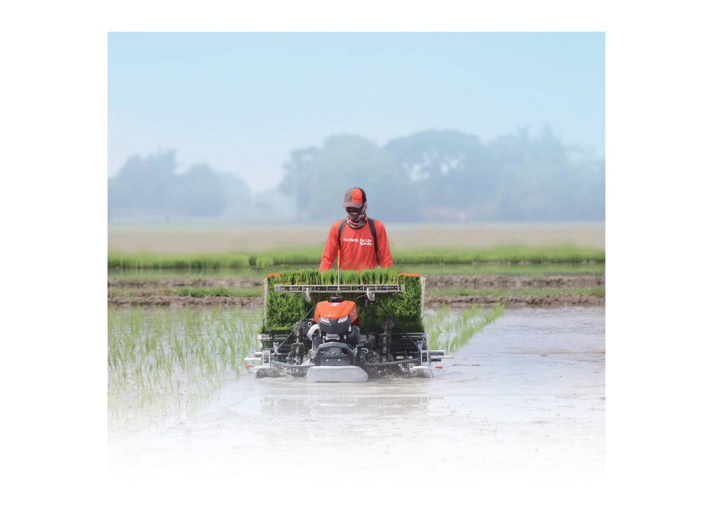 Kubota KNP-4W Rice Transplanter