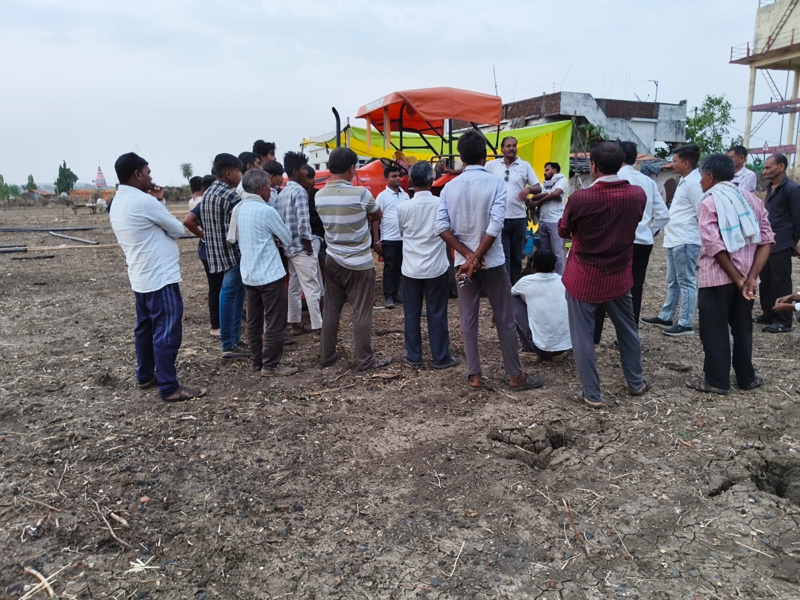 Large farmer demo event